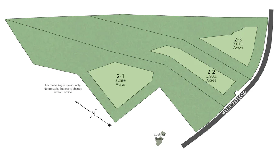 Site Plan for The Fields at Mill Pond